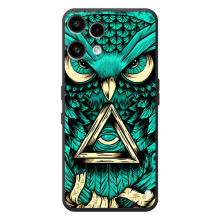 Чехол с птицами на Nothing Phone (3a) Lite (VPrint) – Сова с глазом