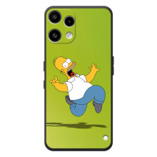 Чехол с Симпсонами для Nothing Phone (3a) Lite (VPrint)