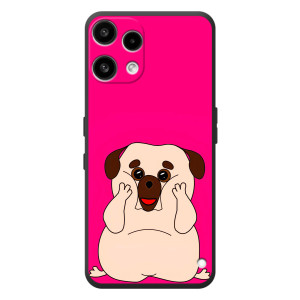 Чехол (ТПУ) Милые собачки для Nothing Phone (3a) Lite – Веселый Мопсик