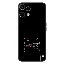 Чехол с рисунком кот на Nothing Phone (3a) Lite – Равнодушный кот