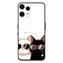 Чехол с рисунком кот на Nothing Phone (3a) Lite – Коты в очках