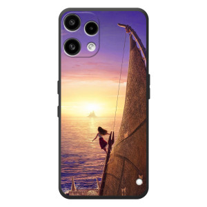 Чехол с мультфильмом Моана Nothing Phone (3a) Lite (Моана в море)