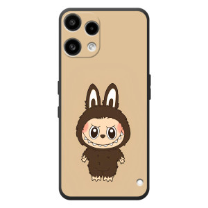 Чехол с Лабубу на Nothing Phone (3a) Lite (Коричневый Лабубу)