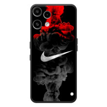 Чохол з логтипом Найк на Nothing Phone (3a) Lite – Найк на чорному