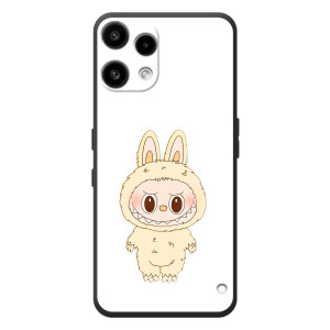 Чехол с принтом Лабубу для Nothing Phone (3a) Lite – Бежевый Лабубу