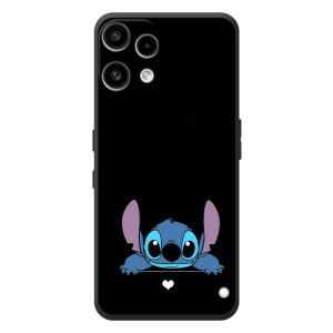 Чехол с принтом Стич на Nothing Phone (3a) Lite (Стич на черном)