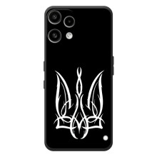 Чохол з українським гербом на Nothing Phone (3a) Lite – Герб на чорному