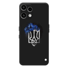 Чохол з українським гербом на Nothing Phone (3a) Lite – Герб з квіткою