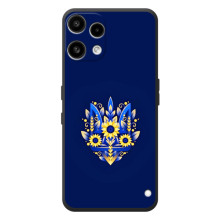 Чохол з українським гербом на Nothing Phone (3a) Lite – Квітчастий гирб