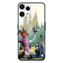 Чехол Зоотрополіс на Nothing Phone (3a) Lite – Ник Джуди и змея