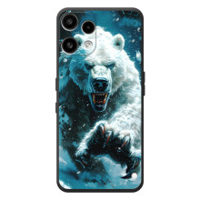 Чехол с картинкой «Хищники» для Nothing Phone (3a) Lite – Медведь