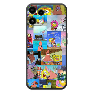 Силиконовый чехол Спанч Боб на 

Но́THING Телефон (3а) Лайт 
 (Комиксы Спанч Боб)