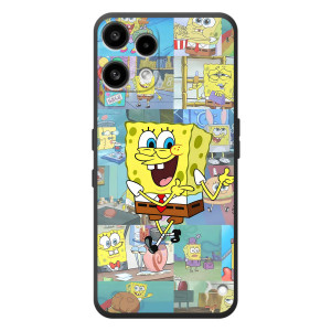 Силиконовый чехол Спанч Боб на 

Но́THING Телефон (3а) Лайт 
 (Радостный Спанч Боб)