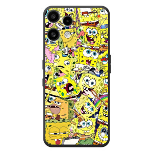 Силиконовый чехол Спанч Боб на 

Но́THING Телефон (3а) Лайт 
 (Спанч Боб Арт)