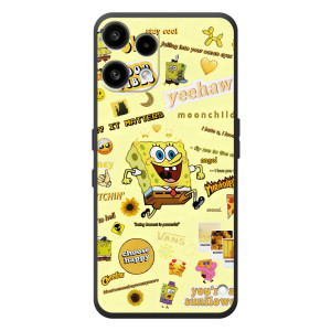 Силиконовый чехол Спанч Боб на 

Но́THING Телефон (3а) Лайт 
 (Спанч Боб бежит)