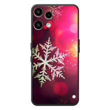 Новогодние Чехлы для Ничего Телефон (3а) Лайт 
 (VPrint) (Снежинка)