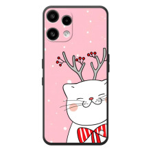 Новогодние Чехлы для Ничего Телефон (3а) Лайт 
 (VPrint) (Зимний кот)