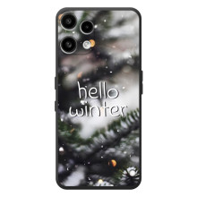 Новогодние, Праздничные Чехлы для Nothing Phone (3a) Lite - 2024 год (Hello winter)