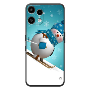 Чехол с зимним принтом для 

Но́THING Телефон (3а) Лайт 
 (Лыжник)
