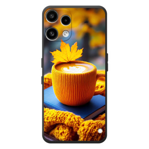 Чехол с уникальным дизайном «Осень с кофе» для Nothing Phone (3a) Lite