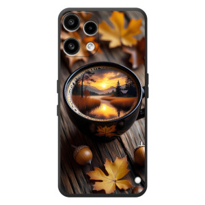 Чехол с уникальным дизайном «Осень с кофе» для Nothing Phone (3a) Lite
