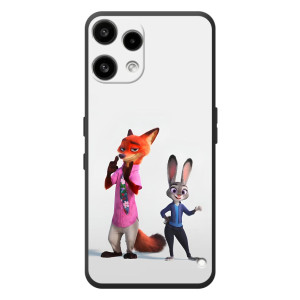 Силиконовый чехол с принтом Зоотрополіс для Nothing Phone (3a) Lite – Джуди и Ник