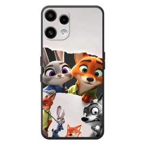 Силиконовый чехол с принтом Зоотрополіс для Nothing Phone (3a) Lite – Персонажи Зоо