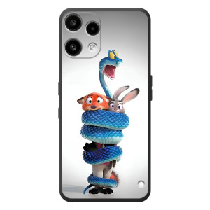 Силиконовый чехол с принтом Зоотрополіс для Nothing Phone (3a) Lite – Змея Зоо