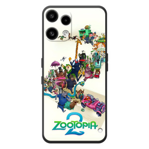 Силиконовый чехол с принтом Зоотрополіс для Nothing Phone (3a) Lite – Зоотрополис логотип