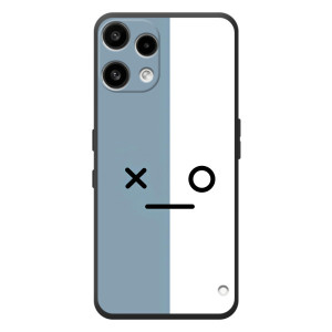 Силиконовые Чехлы (смешные стикеры) для Nothing Phone (3a) Lite – Серо-белый