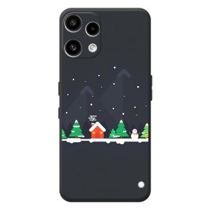 Силіконовий бампер на різдво для Nothing Phone (3a) Lite (Місто зимове)