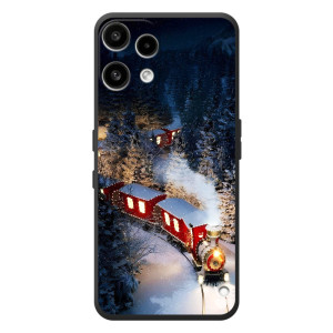 Силіконовий бампер на різдво для Nothing Phone (3a) Lite (Потяг)