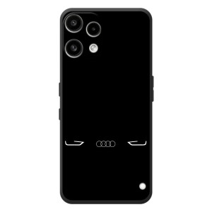 Силиконовый бампер с картинкой машины на Nothing Phone (3a) Lite – Силует Audi