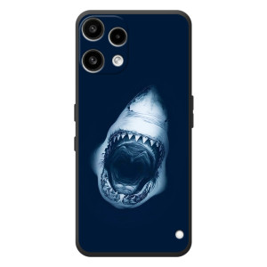 Силиконовый бампер с картинкой животных для Nothing Phone (3a) Lite (Пасть Акулы)