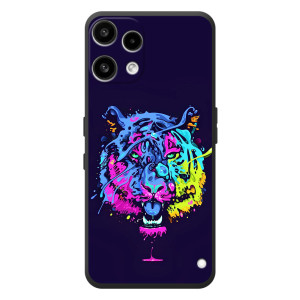 Силиконовый бампер с картинкой животных для Nothing Phone (3a) Lite (Тигр-Арт)