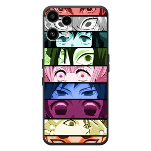 Силиконовые чехлы с глазами Anime для 

Но́THING Телефон (3а) Лайт 
 – Глаза Хашира