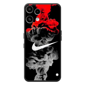 Силиконовый Чехол на Nothing Phone (3a) Lite с картинкой Nike – Nike дым