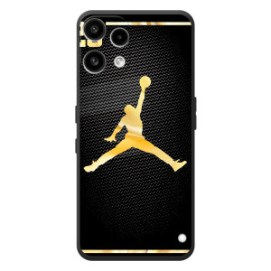 Силиконовый Чехол Nike Air Jordan на 

Но́THING Телефон (3а) Лайт 
 – Джордан 23