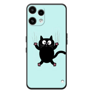 Силиконовый чехол с котиком для Nothing Phone (3a) Lite (Падающий кот)