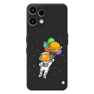 Силиконовый Чехол с принтом "Космонавты" на Nothing Phone (3a) Lite – Космонавт с шариками