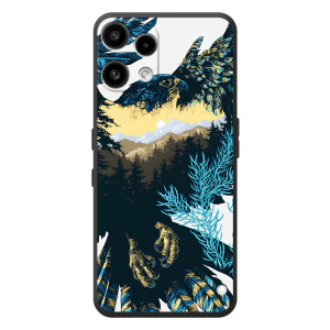 Силиконовый чехол с птичкой на Nothing Phone (3a) Lite – Яркий Орел