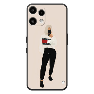 Силиконовый Чехол на Nothing Phone (3a) Lite с картинкой Стильных Девушек – Стильная