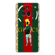 Бренднові Чохли для Nothing Phone (3a) Pro - (PREMIUMPrint) (Барт ГУЧЧІ)