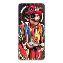 Бренднові Чохли для Nothing Phone (3a) Pro - (PREMIUMPrint) (Mario LV)