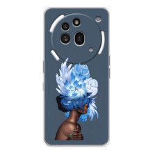 Чехлы (ART) Цветы на Nothing Phone (3a) Pro (VPrint) (Квіти на голові)