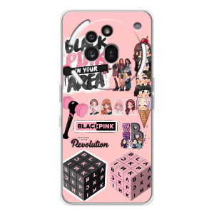 Чехлы с картинкой для Nothing Phone (3a) Pro – BLACK PINK коллаж