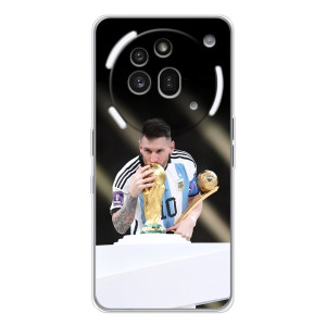 Чехлы Лео Месси Аргентина для Nothing Phone (3a) Pro – Кубок Мира