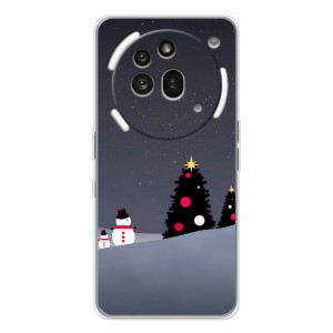 Чехлы на Новый Год Nothing Phone (3a) Pro – Снеговички