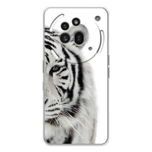 Чохли з картинкою животних Nothing Phone (3a) Pro (Білий Тигр)