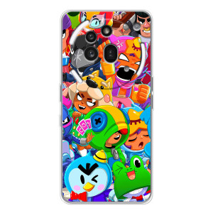 Чехлы Brawl Stars для Nothing Phone (3a) Pro (AlphaPrint)